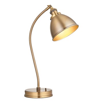 Endon 98747 - Bordlampe FRANKLIN 1xE14/7W/230V messing