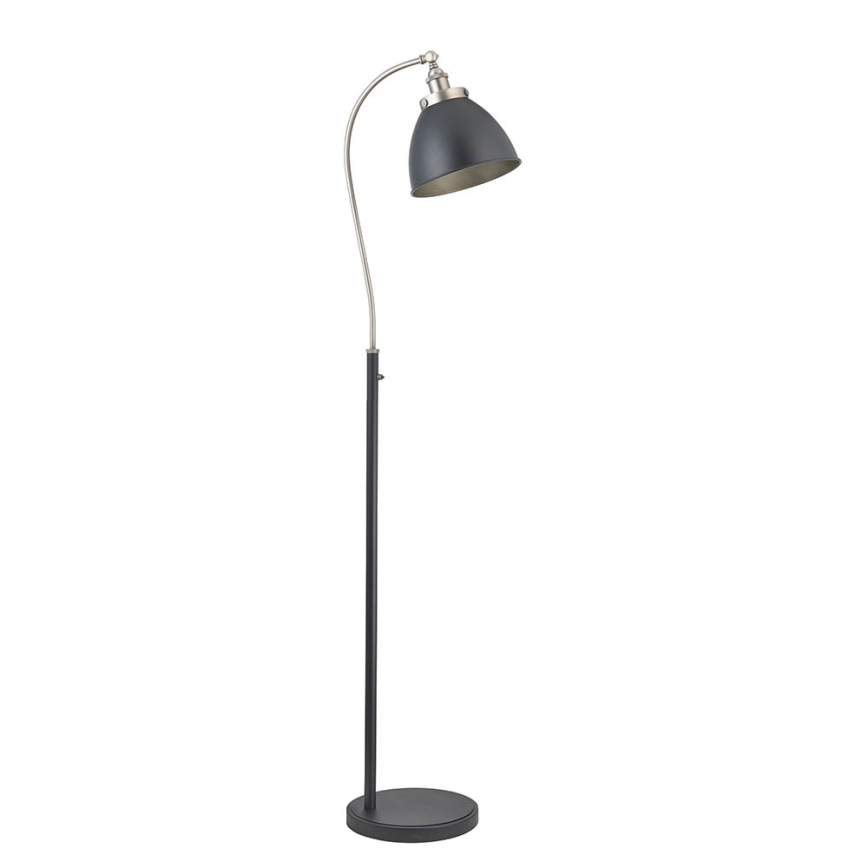 Endon 98753 - Gulvlampe FRANKLIN 1xE27/10W/230V mat krom/antracit