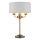 Endon 98932 - Bordlampe HIGHCLERE 3xE14/18W/230V hvid/messing Ø 32 cm