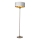 Endon 98935 - Gulvlampe HIGHCLERE 3xE14/40W/230V hvid/messing diameter 47 cm