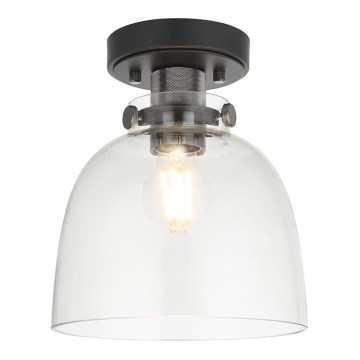 Endon 99106 - Loftlampe URBAN 1xE27/10W/230V sort/transparent