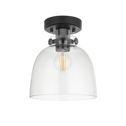 Endon 99106 - Loftlampe URBAN 1xE27/10W/230V sort/transparent