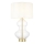 Endon 99110 - Dæmpbar bordlampe KELDA 1xE27/10W/230V hvid/guld