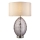 Endon 99581 - Dæmpbar bordlampe ERIN 1xE27/10W/230V cremefarvet/mat krom/røget sort