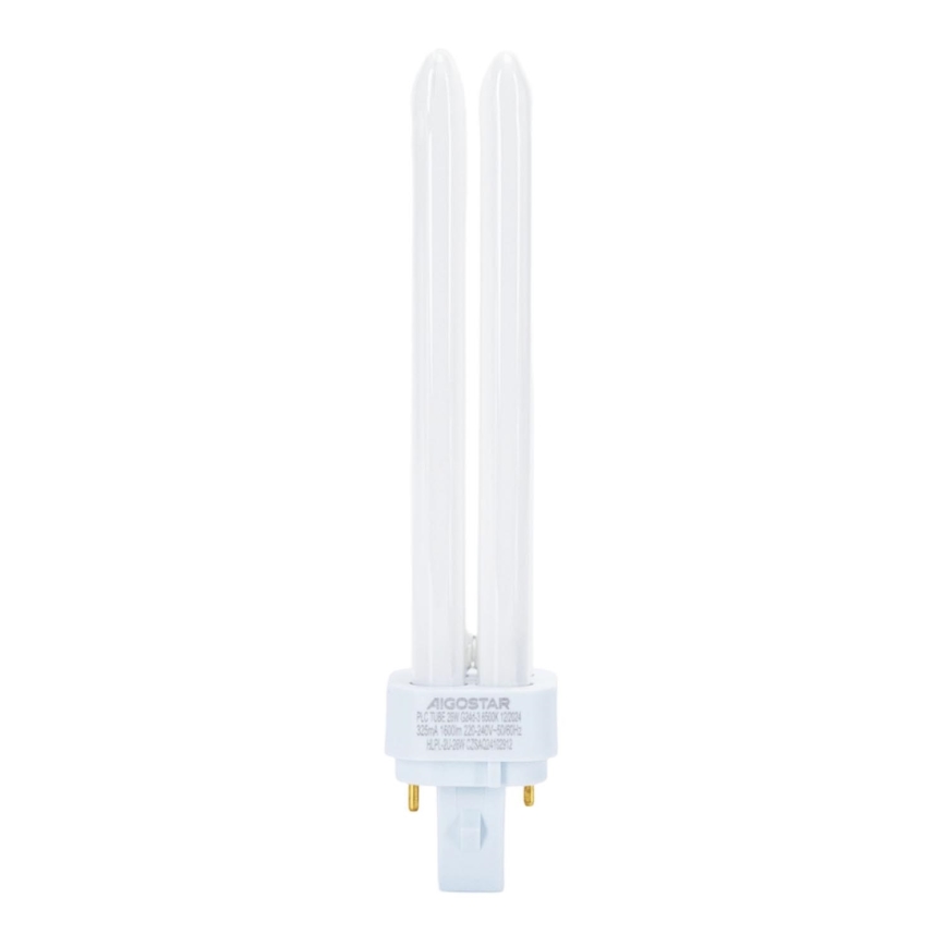 Energibesparende kompaktlysrør G24d-3/26W/230V 6500K