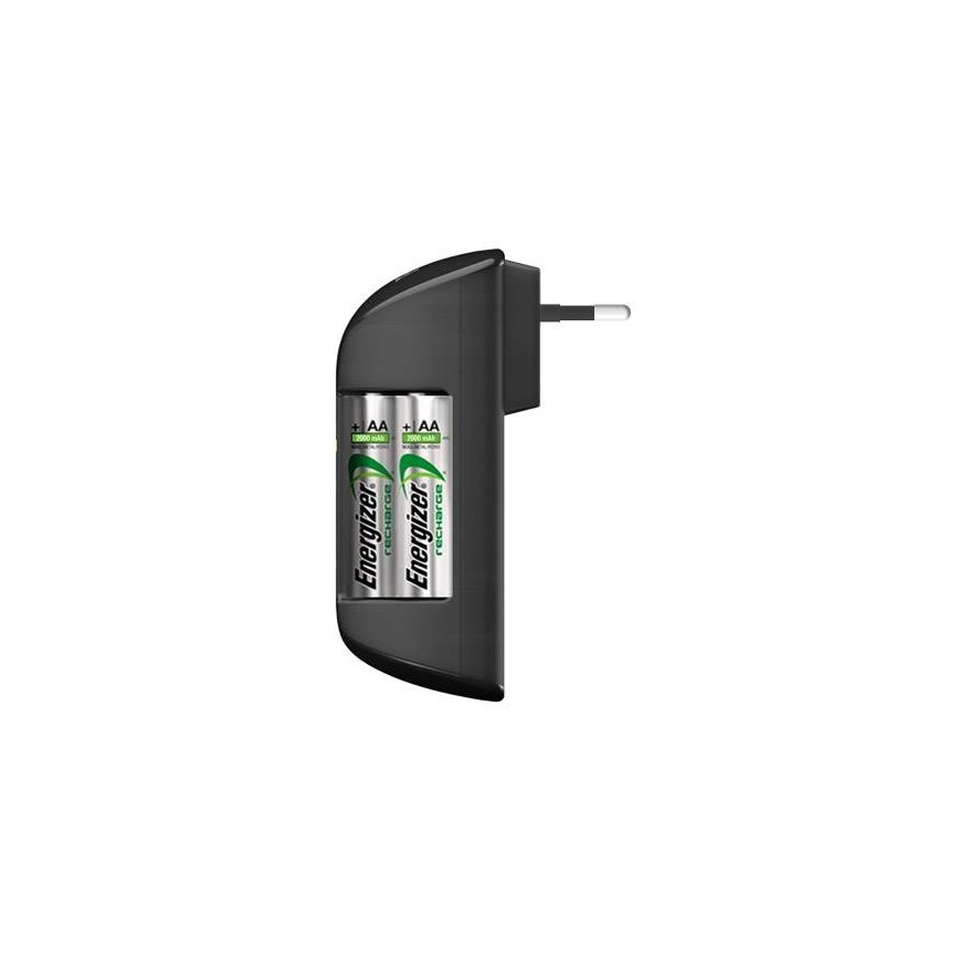 Energizer - Batterioplader NiMH 7W/4xAA/AAA 2000 mAh 230V