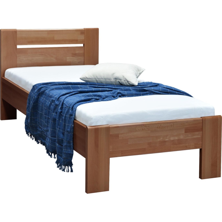 Enkelseng AMBER 90x200 cm blommefarvet