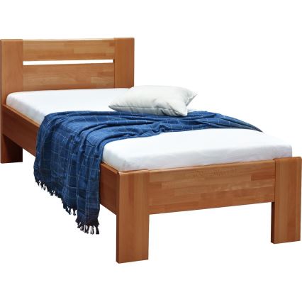 Enkeltseng AMBER 90x200 cm valnød