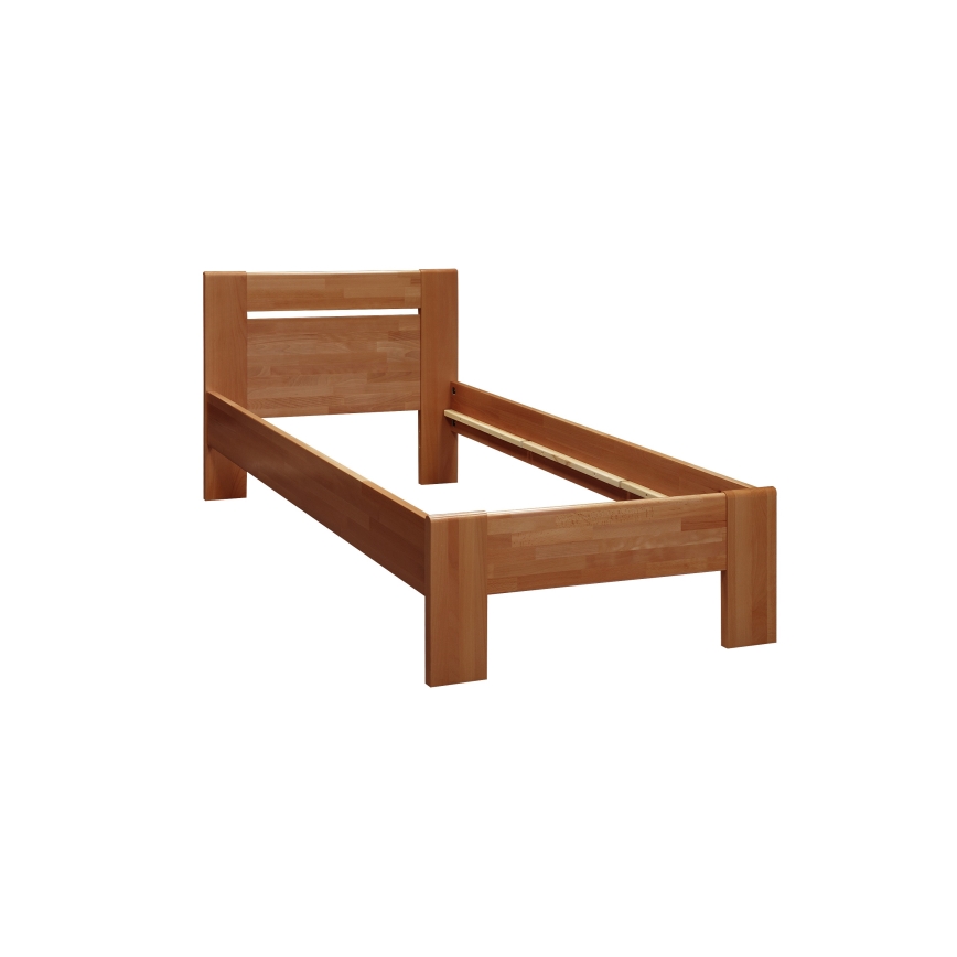 Enkeltseng AMBER 90x200 cm valnød