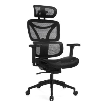 Ergonomisk kontorbord LEVANO sort
