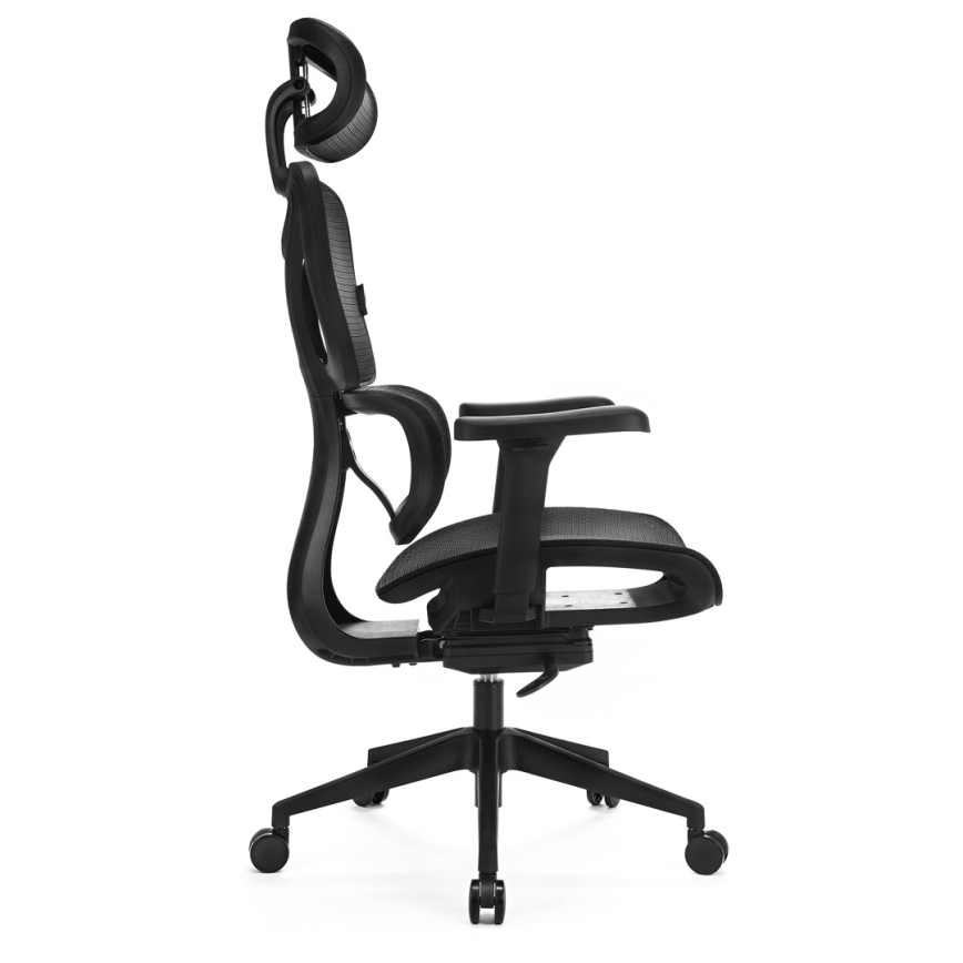 Ergonomisk kontorbord LEVANO sort