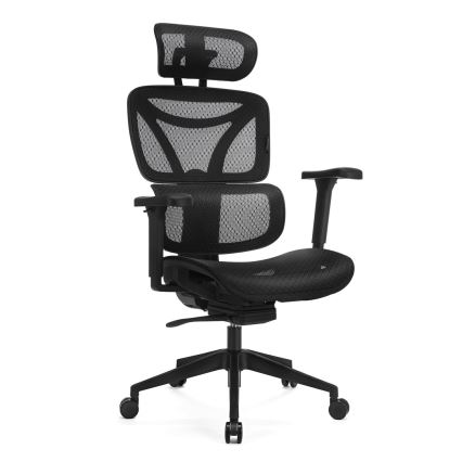 Ergonomisk kontorbord LEVANO sort