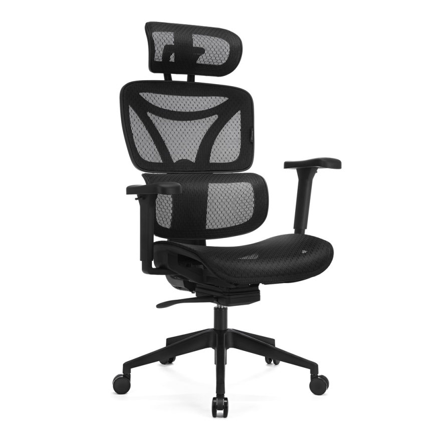 Ergonomisk kontorbord LEVANO sort