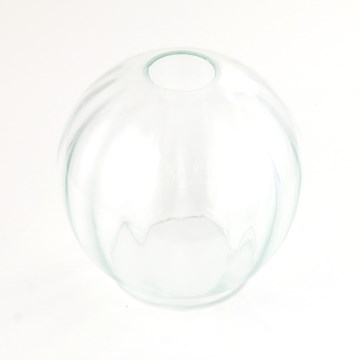 Erstatningsglas til lysekrone DEVI E27, Ø 18 cm, klart