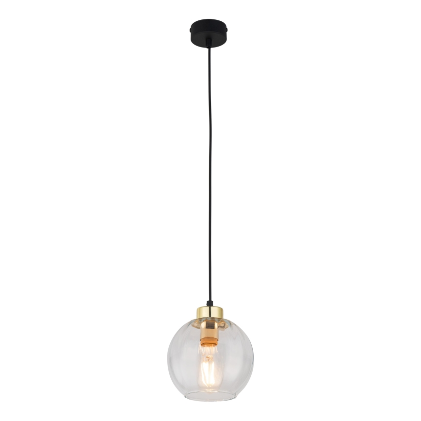 Erstatningsglas til lysekrone DEVI E27, Ø 18 cm, klart