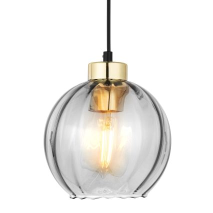 Erstatningsglas til lysekrone DEVI E27, Ø 18 cm, klart