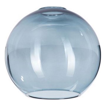 Erstatningsglas til lysekrone KULA E27, Ø 18 cm, røgblå