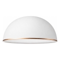 Erstatningsglas til lysekrone RETRO, ANTICO E27 Ø 30 cm hvid/bronze