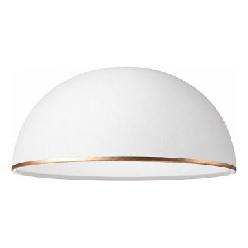Erstatningsglas til lysekrone RETRO, ANTICO E27 Ø 30 cm hvid/bronze