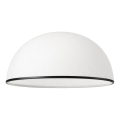 Erstatningsglas til lysekrone RETRO, ANTICO E27 Ø 30 cm hvid/sort