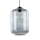Erstatningsglas til lysekrone ROLLER E27, Ø 24 cm, røggrå