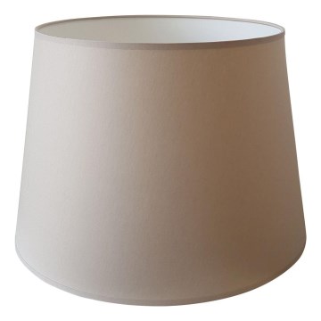 Erstatningslampeskærm til bordlampe med E27-fatning, Ø 30 cm, beige