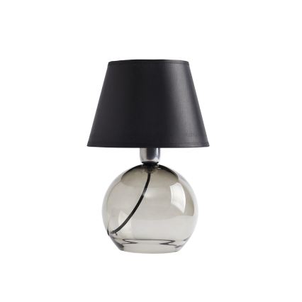 Erstatningslampeskærm til bordlampe PICO E14, Ø 18 cm, sort