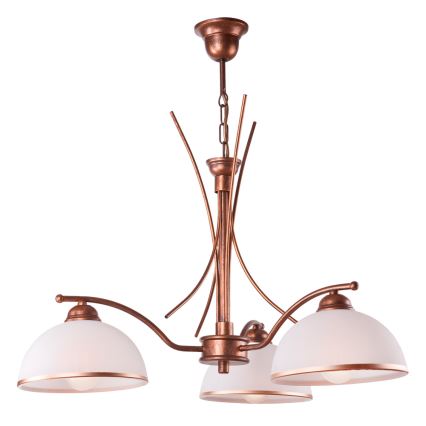 Erstatningslampskærm til lysekrone og bordlampe Patrycja 14708 E27 17,5x8,5 cm