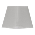Erstatningslampskærm til gulvlampe EMMA E27 34,5x39,5 cm grå