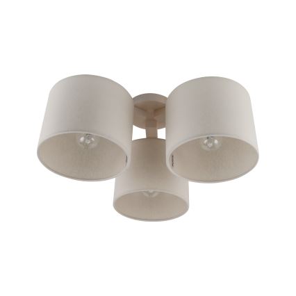 Erstatningslampskærm til loftarmatur WALEC E27 Ø 20 cm, beige