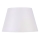 Erstatningsskærm til bordlampe E27, Ø 18 cm, hvid