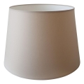 Erstatningsskærm til bordlampe med E27-fatning, Ø 20 cm, beige