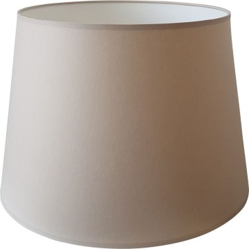 Erstatningsskærm til bordlampe med E27-fatning, Ø 20 cm, beige