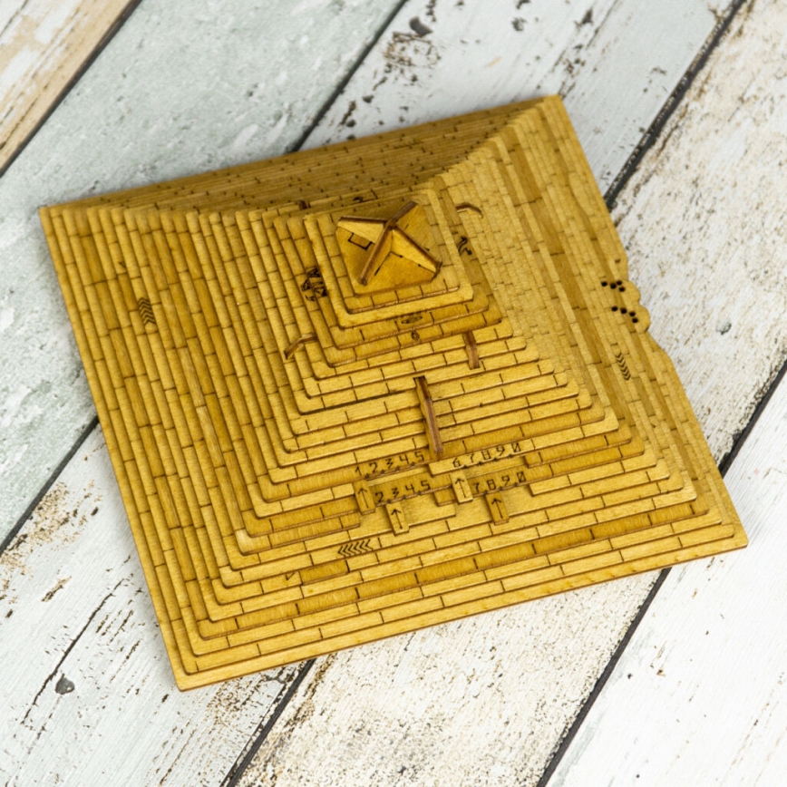 EscapeWelt - 3D-puslespil i træ Pyramide