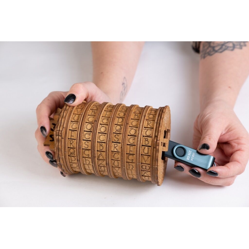EscapeWelt - Træpuslespil Cryptex
