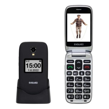 Evolveo - EasyPhone FS klaptelefon til seniorer 2,8
