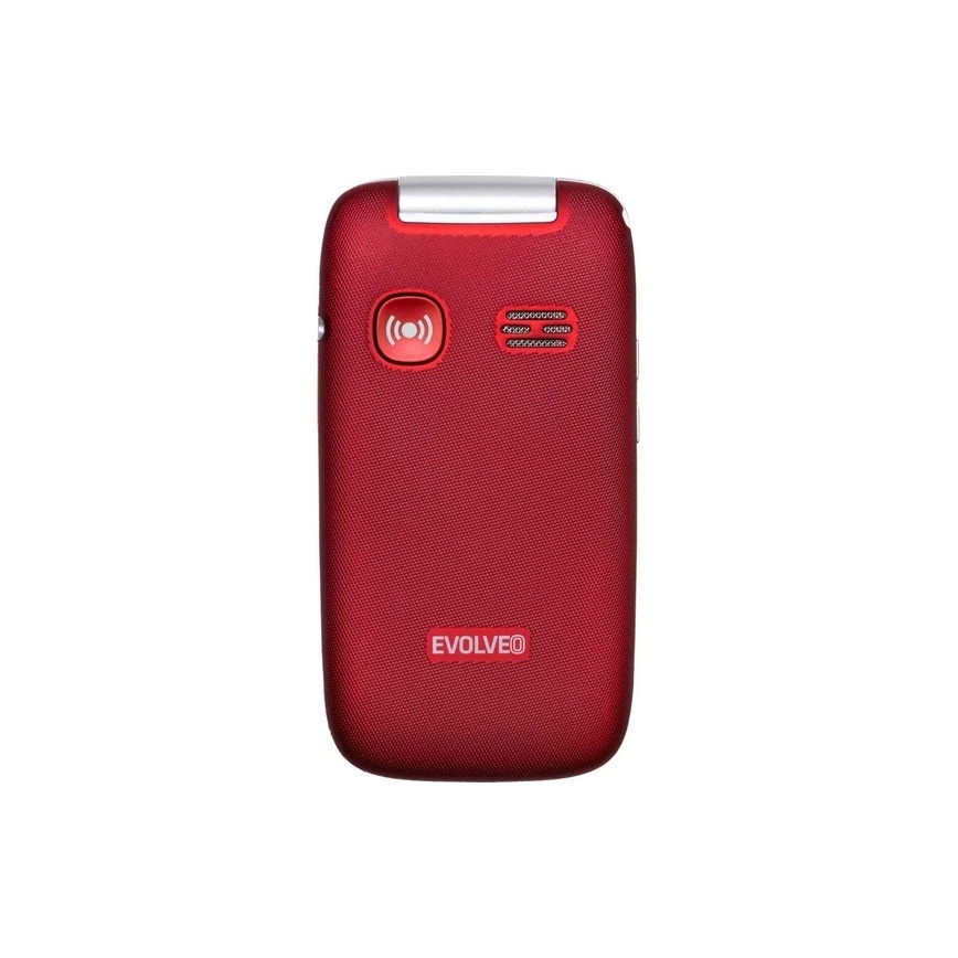 Evolveo - EasyPhone FS klaptelefon til ældre 2.8 rød