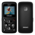 Evolveo - EasyPhone ID mobiltelefon til seniorer, sort