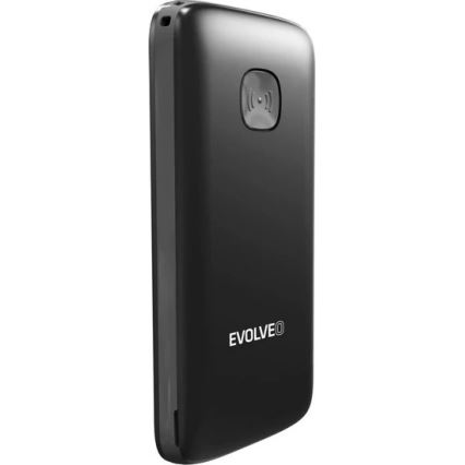Evolveo - EasyPhone ID mobiltelefon til seniorer, sort