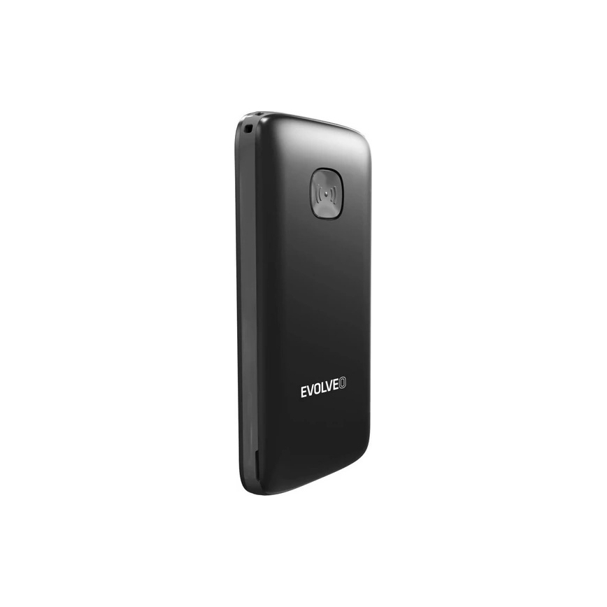 Evolveo - EasyPhone ID mobiltelefon til seniorer, sort