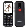 Evolveo - EasyPhone LT 4G mobiltelefon til ældre, sort