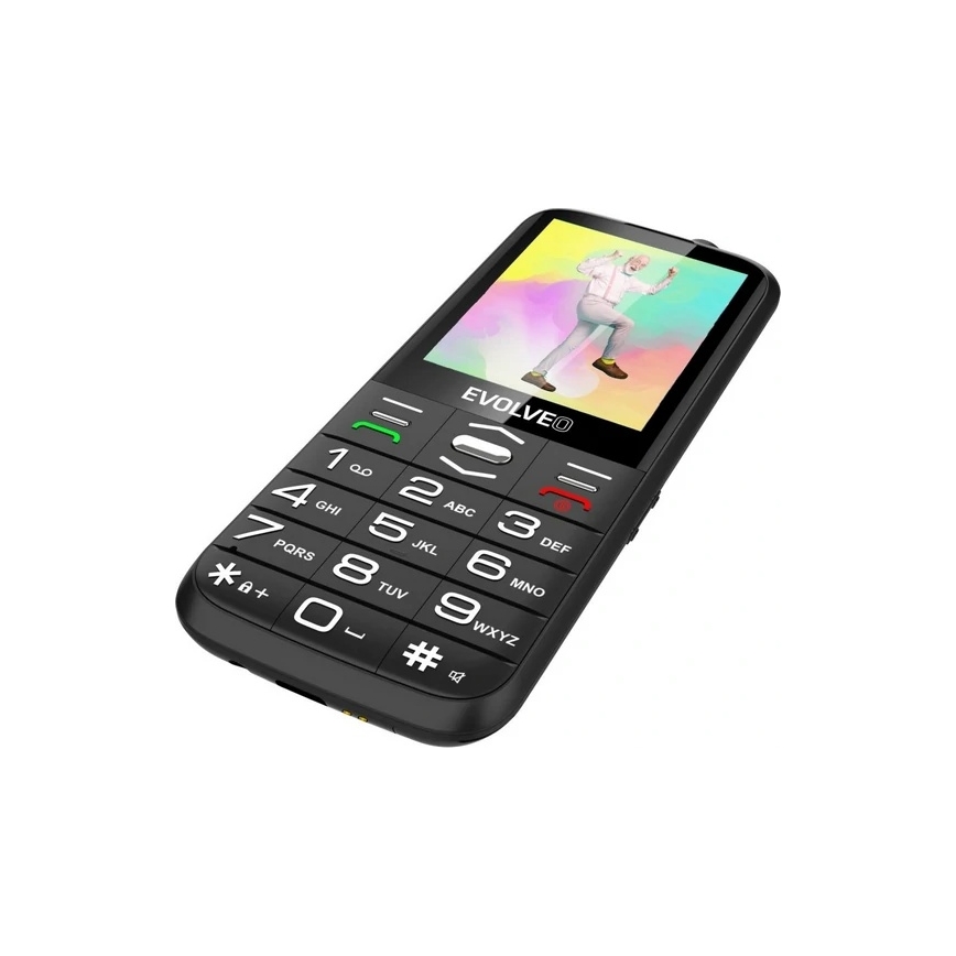Evolveo - EasyPhone XO mobiltelefon til seniorer sort