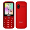 Evolveo - EasyPhone XO mobiltelefon til ældre rød