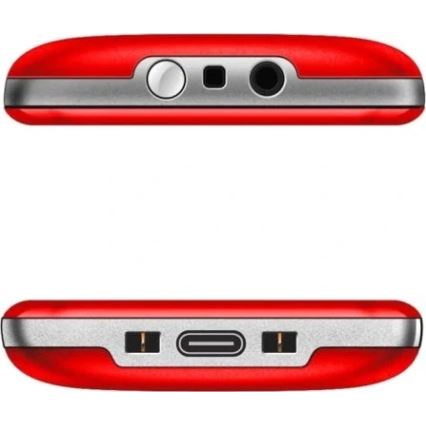 Evolveo - EasyPhone XR 4G mobiltelefon til seniorer rød