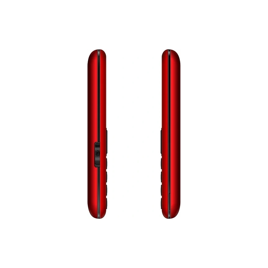 Evolveo - EasyPhone XS, mobiltelefon til ældre, rød