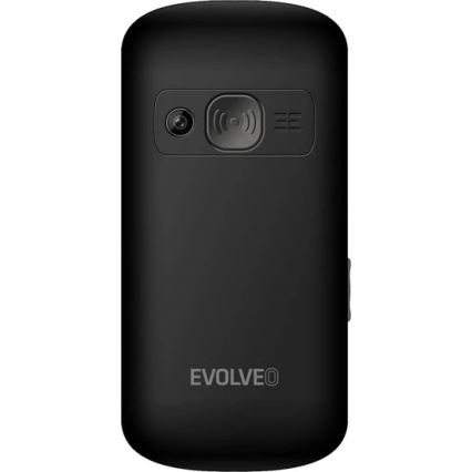 Evolveo - EasyPhone XS, mobiltelefon til ældre sort