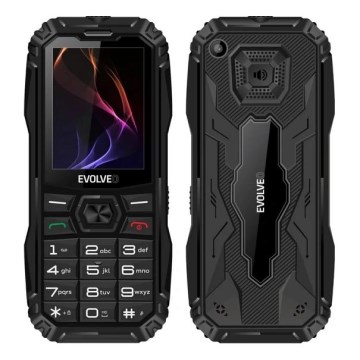 Evolveo - MaxPhone A1, knaptelefon med Dual SIM, sort