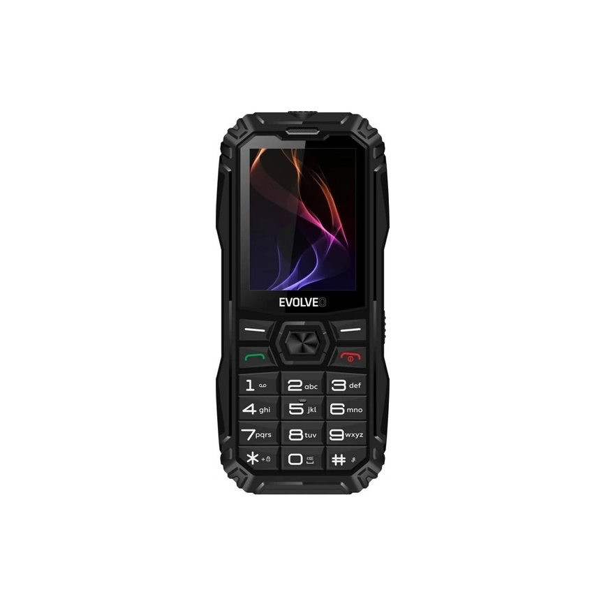 Evolveo - MaxPhone A1, knaptelefon med Dual SIM, sort