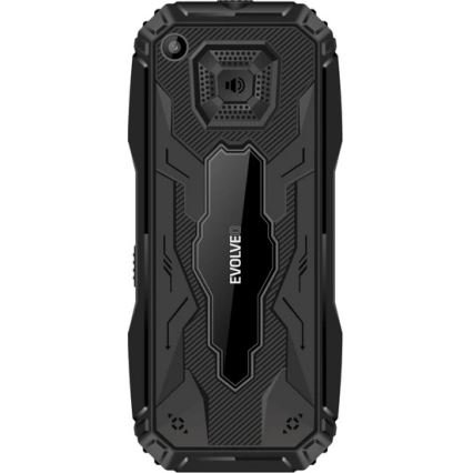 Evolveo - MaxPhone A1, telefon med fysiske taster og Dual SIM, sort