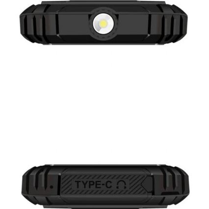 Evolveo - MaxPhone A1, telefon med fysiske taster og Dual SIM, sort